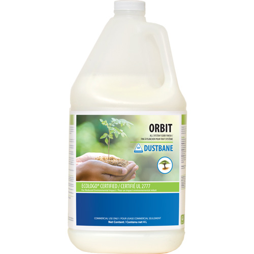 Dustbane 52064 Enduits pour planchers Orbit, 4 L, Cruche