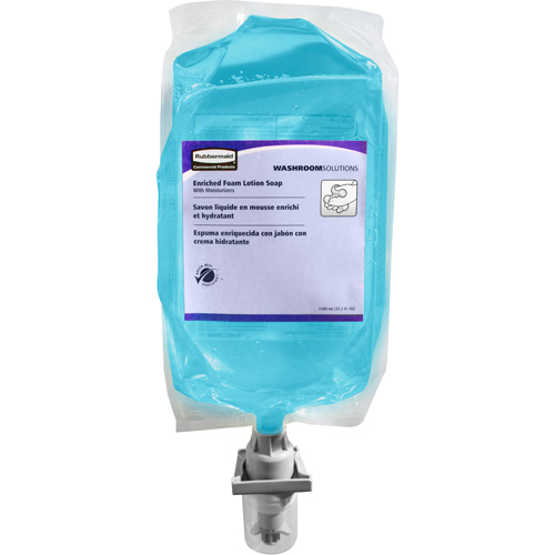 Rubbermaid FG750112 Recharge de savon hydratant pour les mains enrichi d'Autofoam, Mousse, 1100 ml, Parfum&eacute;
