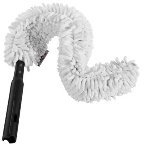 Rubbermaid FGQ85200WH00 Manchon de d&eacute;poussi&eacute;rage avec tige flexible Hygen, Microfibre