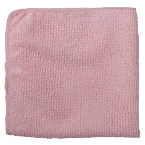 Rubbermaid 1820581 Chiffon de nettoyage pour travaux l&eacute;gers, Microfibre, Rouge