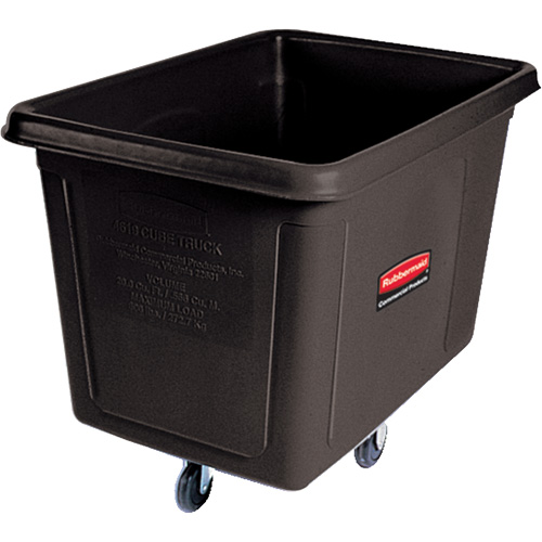 Rubbermaid FG461900BLA Chariot conteneur de vrac, Poly&eacute;thyl&egrave;ne, 48" lo x 34-1/16" la x 36-1/2" h, Volume 20 pi³, Capacit&eacute; 600 lb