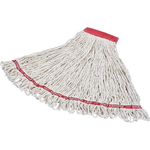 Rubbermaid FGC15306WH00 Swinger Wet Mop, Yarn, 23 oz., Loop Style