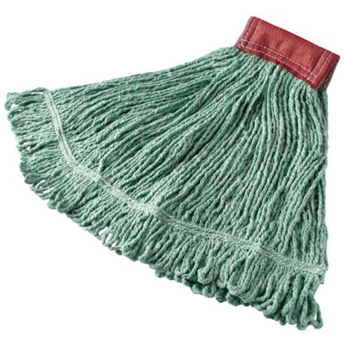 Rubbermaid FGD25306GR00 Super Stitch Blend Wet Mop, Floor Finishing, Yarn, 21.3 oz., Loop/Cut Style