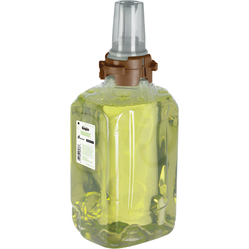 Gojo 8813-03 Savon mousse de douche et pour les mains pour distributeur ADX-12 de GOJO, 1250 ml, Gingembre et agrumes, Cartouche en plastique