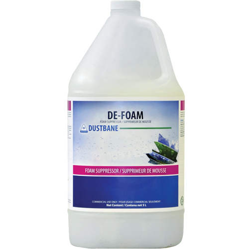 Dustbane 53156 De-Foam  Suppressor, 5 L, Jug