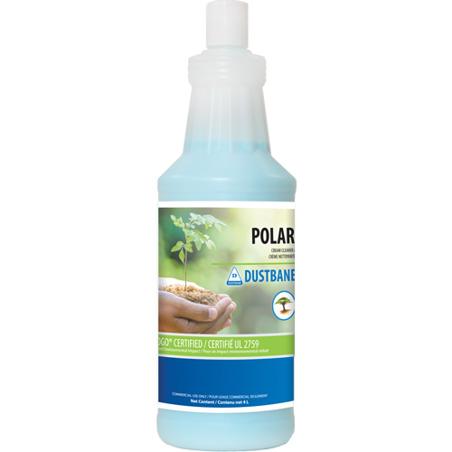 Dustbane 50216 Nettoyant en cr&egrave;me pour salle de bain Polar, 1 L/1,0 L, Bouteille