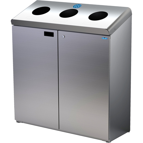 Frost 316-S Station de recyclage au sol, Vrac, Acier inoxydable, 42 gal.