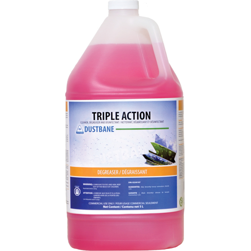 Dustbane 51347 Action triple - nettoyant, d&eacute;graissant et d&eacute;sinfectant, 5 L, Cruche