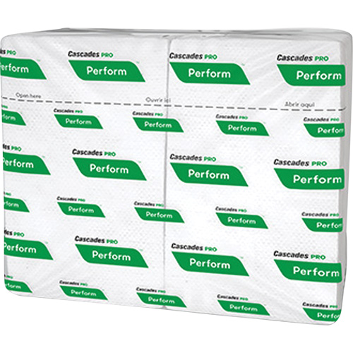 Cascades T410 Serviettes enchev&ecirc;tr&eacute;es Pro Perform, 1 pli, 6,5" x 4,25"