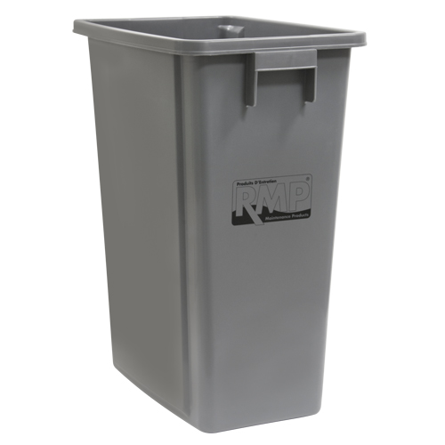 RMP Maintenance Products JH485 Recycling & Garbage Bin, Plastic, 16 US gal.