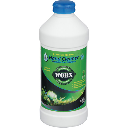 Worx 11-1104 Biodegradable Hand Cleaner, Powder, 1 lbs., Bottle, Scented