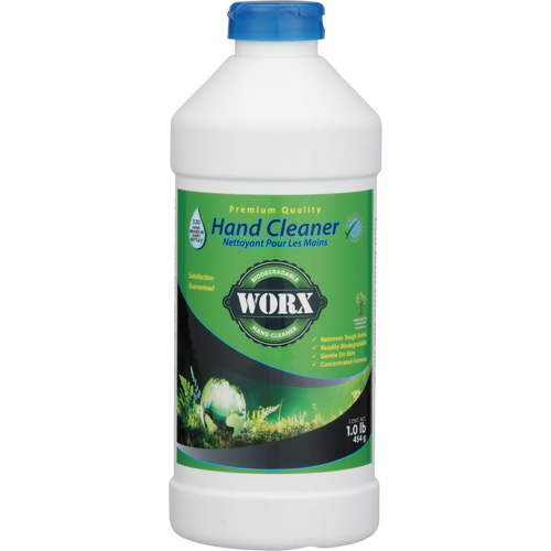 Worx 11-1104 Biodegradable Hand Cleaner, Powder, 1 lbs., Bottle, Scented