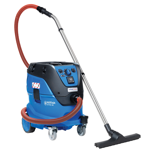Nilfisk 107412178 Attix 44 HEPA Vacuum, Wet-Dry, 1.2 HP, 11 US Gal. (41.6 Litres)