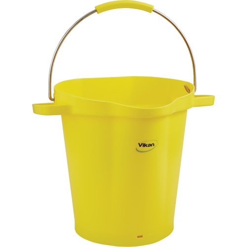 Vikan 56926 5692 Series Bucket, Yellow, 5 US gal.