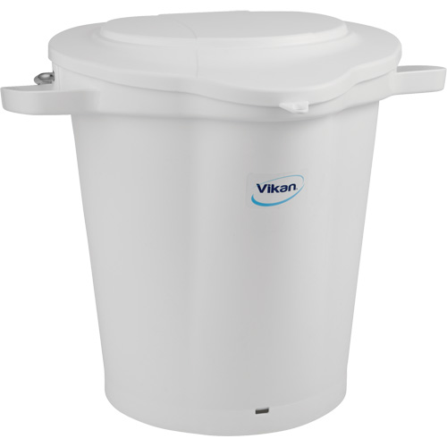 Vikan 56925 5692 Series Bucket, White, 5 US gal.