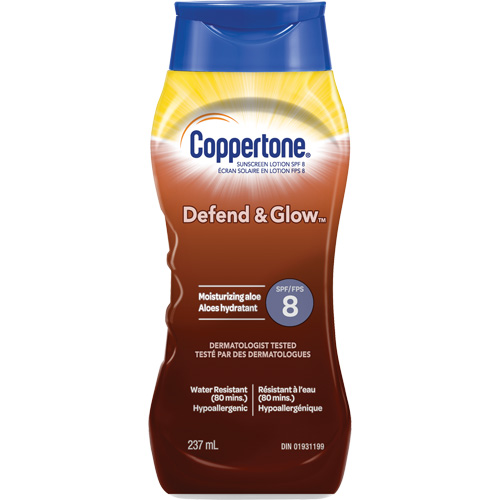 Coppertone 000042417446 Tanning Sunscreen, SPF 8, Lotion