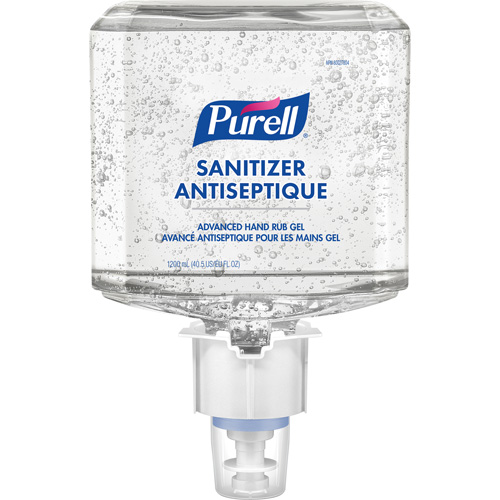 Purell 6460-02-CAN00 Gel d&eacute;sinfectant avanc&eacute; pour les mains ES6, 1200 ml, Cartouche de recharge, 70 % alcool