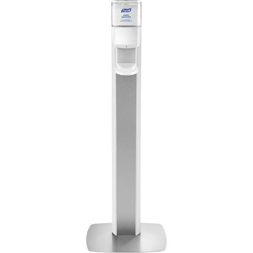 Purell 7306-DS-SLV Support de plancher argent&eacute; et distributeur ES6  Messenger