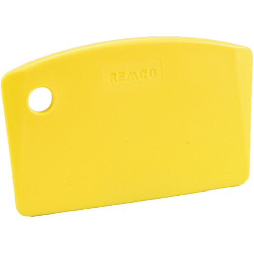 Vikan 69596 Mini Scraper, Yellow, 5-1/4" W x 7-3/10" L