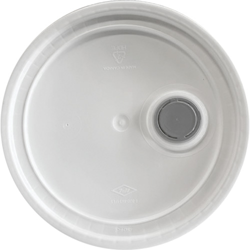  JK562 Pail with Lid, Plastic, 5.25 gal.