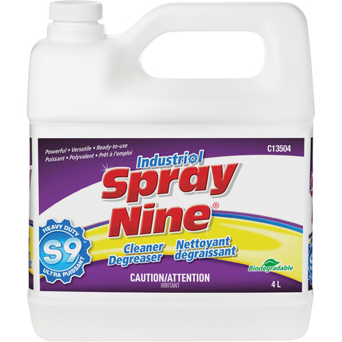 Spray Nine C13504 Industrial Cleaner/Degreaser, Jug