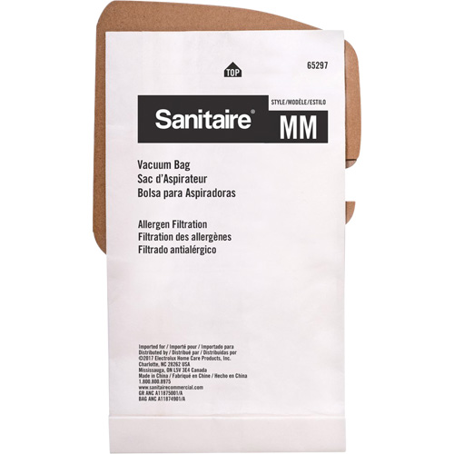 Sanitaire 65297 Standard Vacuum Bags, 1 US gal.
