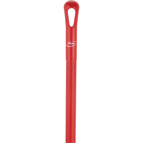 Vikan 29624 Manche ultra hygi&eacute;nique, Balai/Grattoir/Raclette, Rouge, Ergonomique, 59" lo