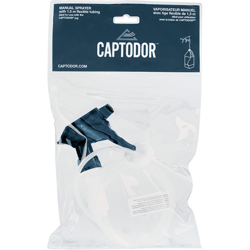 Captodor VAPO38BLK Adaptateur de bouteille &agrave; vaporisateur, Longueur du tube 60"