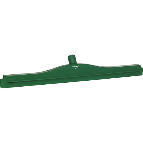 Vikan 77142 Double Blade Ultra Hygiene Squeegee, 24", Green