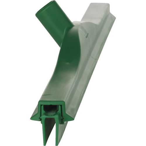Vikan 77142 Double Blade Ultra Hygiene Squeegee, 24", Green