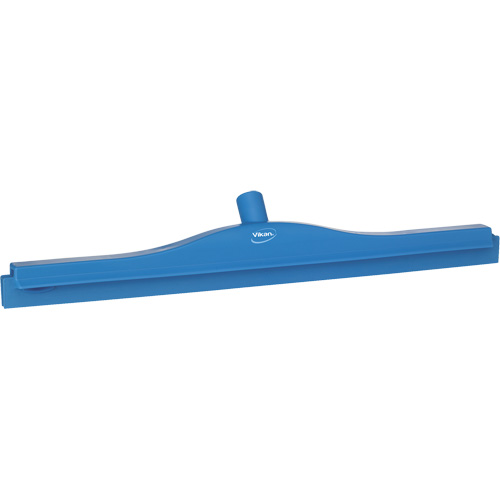 Vikan 77143 Double Blade Ultra Hygiene Squeegee, 24", Blue
