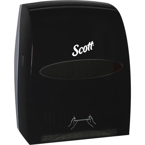 Kimberly-Clark 46253 Scott&reg; Essential Hand Towel Roll Dispenser, Manual/No-Touch, 12.63" W x 10.2" D x 16.13" H