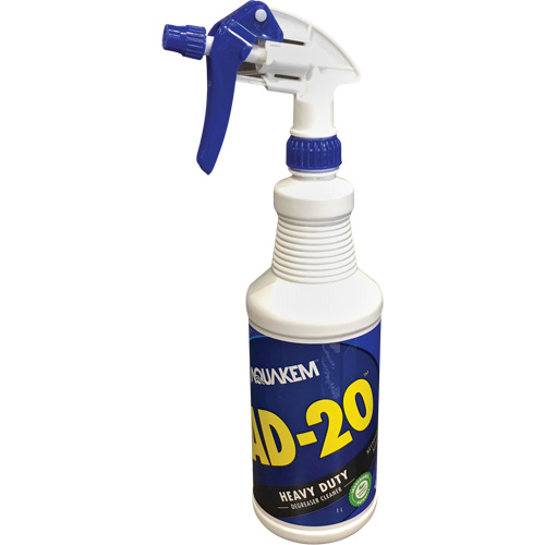 Aquakem 10511-1L Nettoyant & d&eacute;graissant industriel AD-20, Bouteille &agrave; g&acirc;chette