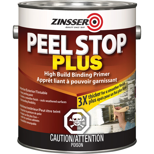 Zinsser 268560 Peel Stop&reg; Plus High Build Binding Primer, 3.78 L, Gallon, White
