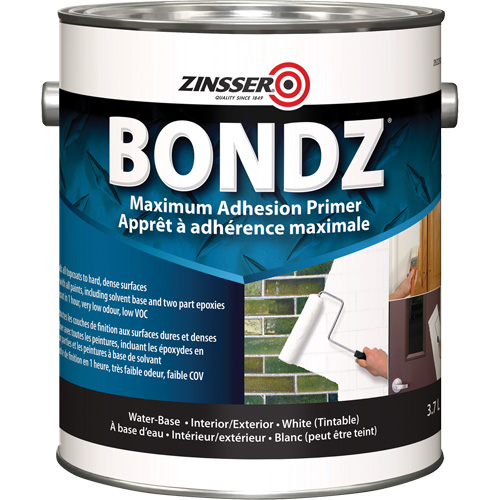 Zinsser 262282 Bondz&reg; Maximum Adhesion Primer, 3.78 L, Gallon, White