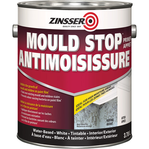 Zinsser 336961 Appr&ecirc;t antimoisissure, 3,78 L, Gallon, Blanc