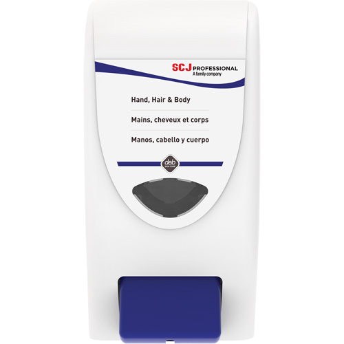 SC Johnson Professional SHW4LDR Cleanse Shower Gel Dispenser, Push, 4000 ml Capacity, Cartridge Refill Format