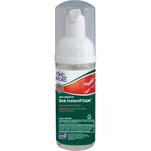SC Johnson Professional IFS47ML D&eacute;sinfectant pour les mains Instantfoam, 47 ml, Bouteille &agrave; pompe, 70 % alcool