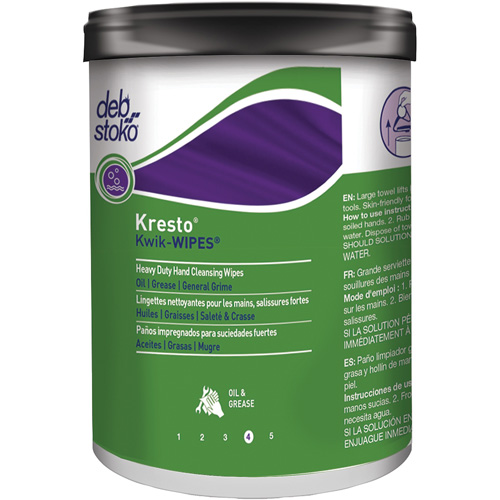 SC Johnson Professional KKW70W Serviettes Kresto Kwik-Wipes, 70 lingettes, 12" x 10"
