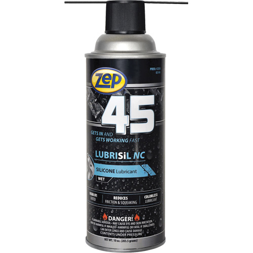 Zep 325801C Lubrifiand humide &agrave; la silicone 45 Lubrisil NC, Canette a&eacute;rosol
