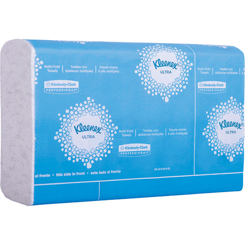 Kimberly-Clark 46321 Kleenex&reg; Reveal Multifold Hand Towels, 1 Ply, 9-2/5" L x 8" W, 150 /Pack