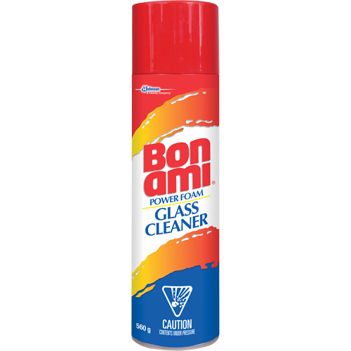 SC Johnson 00062300312634 Bon Ami&reg; Power Foam Glass Cleaner, 560 g, Aerosol Can