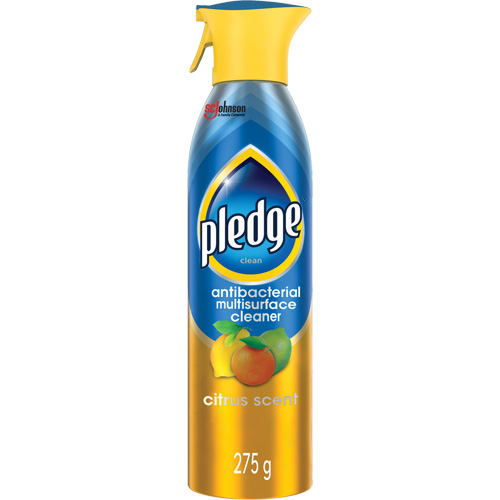 SC Johnson 10062300706881 Nettoyant et d&eacute;sinfectant pour surfaces multiples de Pledge, 275 ml, Canette a&eacute;rosol