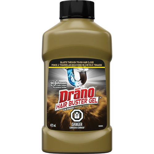 SC Johnson 10059200002038 Produit d&eacute;bouchant extra puissant pour les bouchons de cheveux de Drano