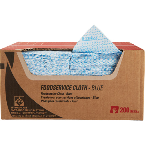 Kimberly-Clark 51636 WypAll&reg; Foodservice Cloths, Specialty, 23-1/2" L x 12-1/2" W