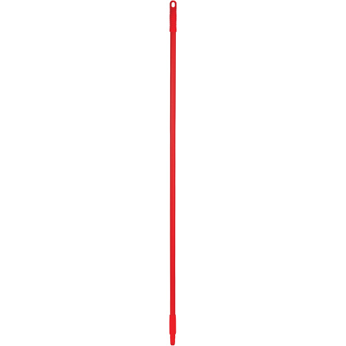 Vikan 295114 ColorCore Handle, Broom/Scraper/Squeegee, Red, Standard, 57" L