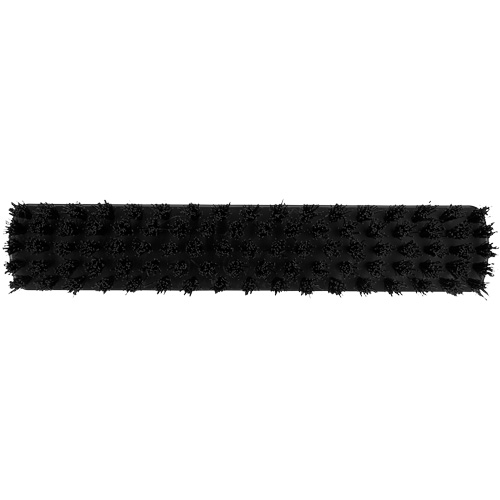 Vikan 366119 ColorCore Wall Brush, Stiff Bristles, 12" Long, Black