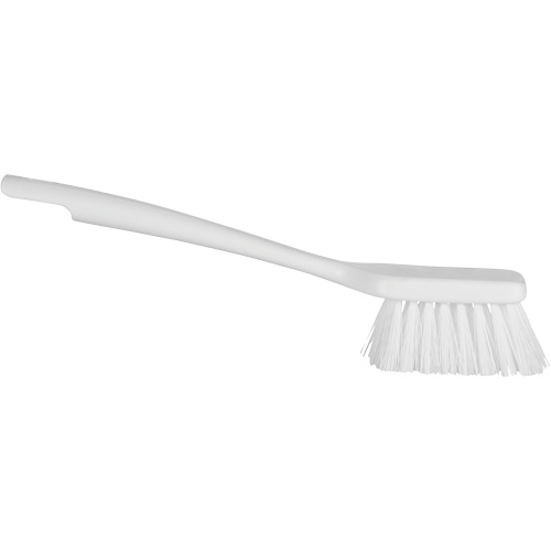 Vikan 410715 Brosse &agrave; manche court ColorCore, Soies Ferme, Longueur de 12", Blanc