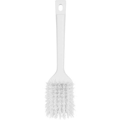 Vikan 410715 Brosse &agrave; manche court ColorCore, Soies Ferme, Longueur de 12", Blanc