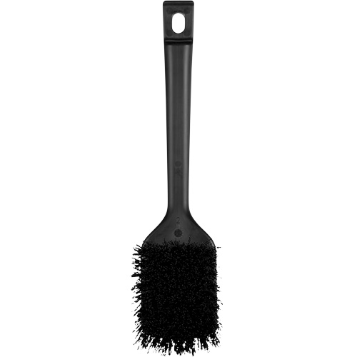 Vikan 410719 Brosse &agrave; manche court ColorCore, Soies Ferme, Longueur de 12", Noir
